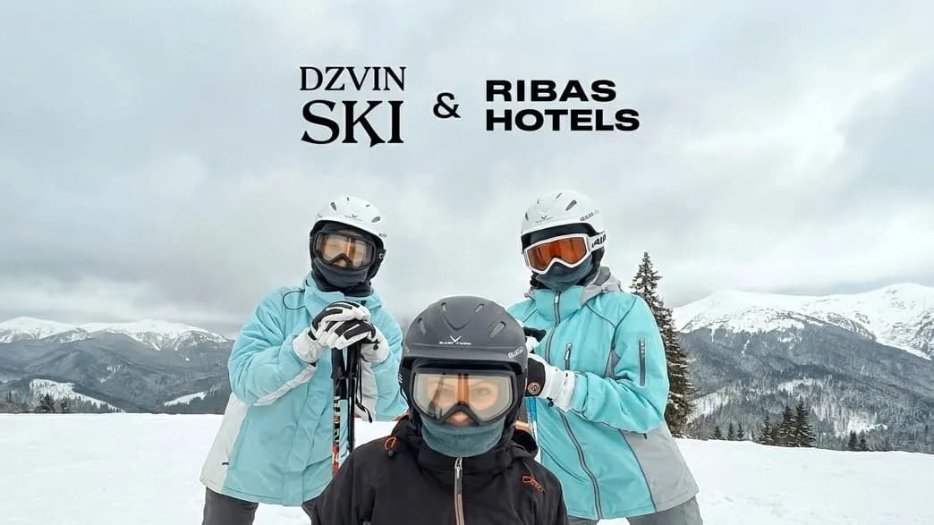 Лижі в Буковелі: Ribas Hotels × DZVIN-SKI